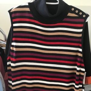 BNWT Tommy Hilfiger Sleeveless Turtleneck Top